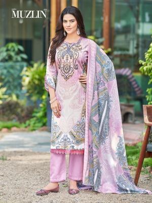 Mizaj muzlin vol-3 wholesale dress material online shopping india